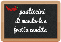 pasticcini di mandorle e frutta candita