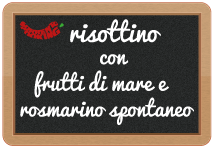risottino con frutti di mare e rosmarino spontaneo